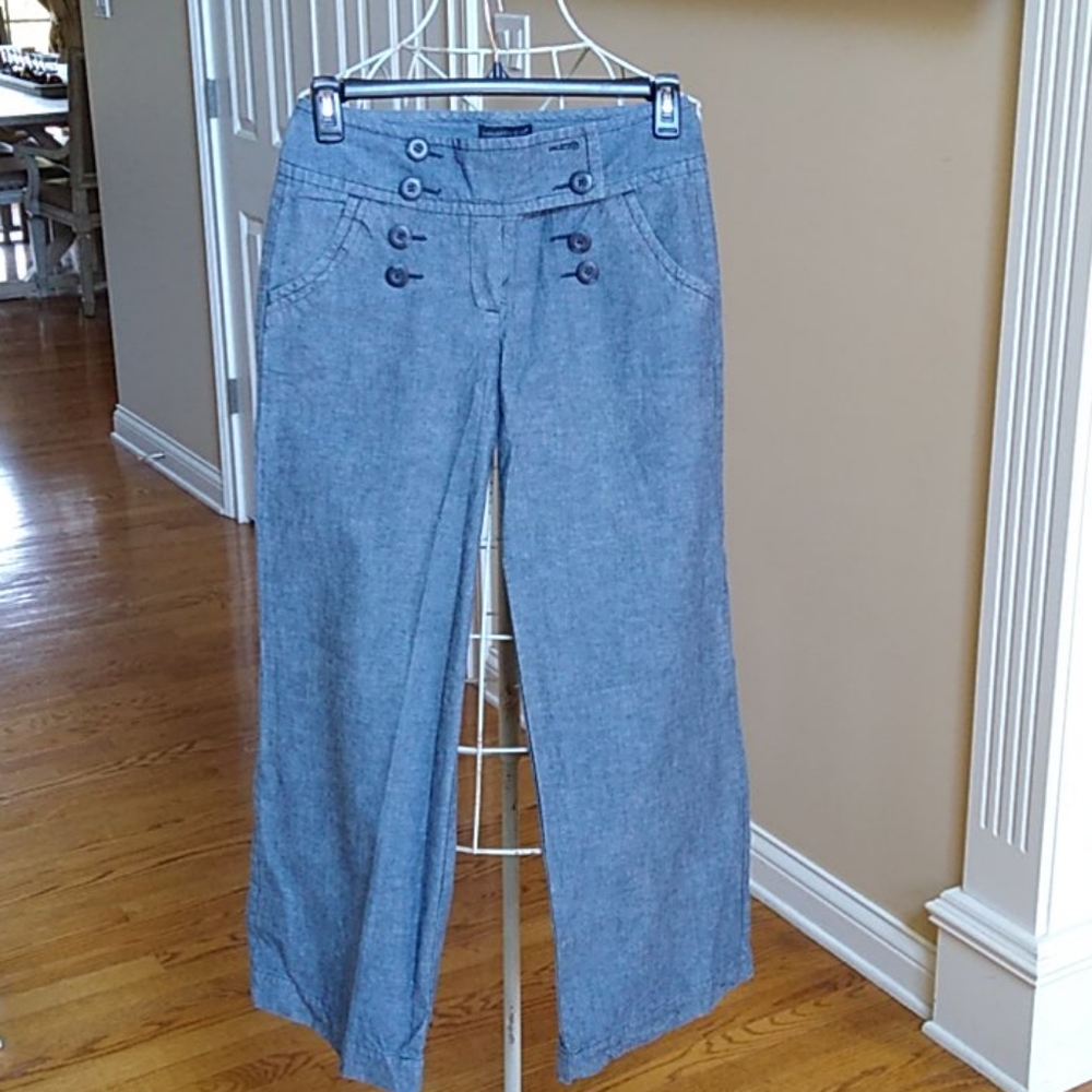 Mandarin Blue Pants